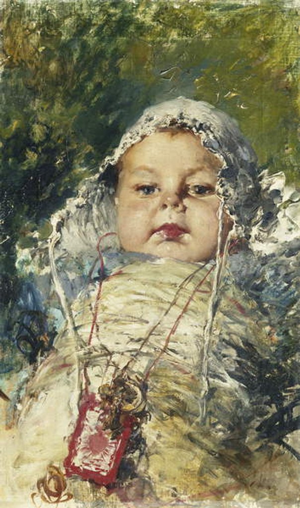 Detail of The Looking Glass by Henri Gervex