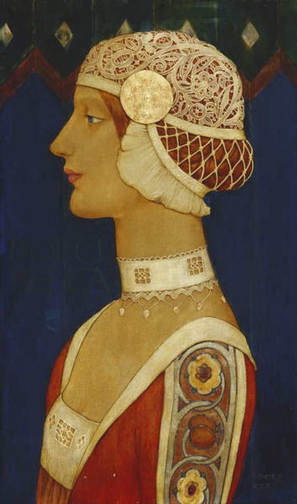 Detail of Sweet Beauty; Dolci Bella, 1903 by William James Neatby