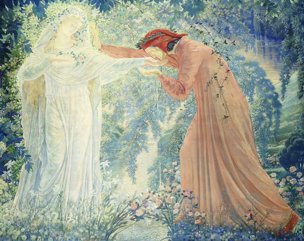 Detail of Dante, 1919 by Jean Deville