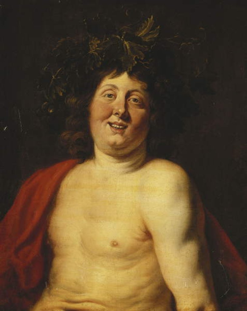 Detail of The Young Bacchus, by Jacob Jordaens