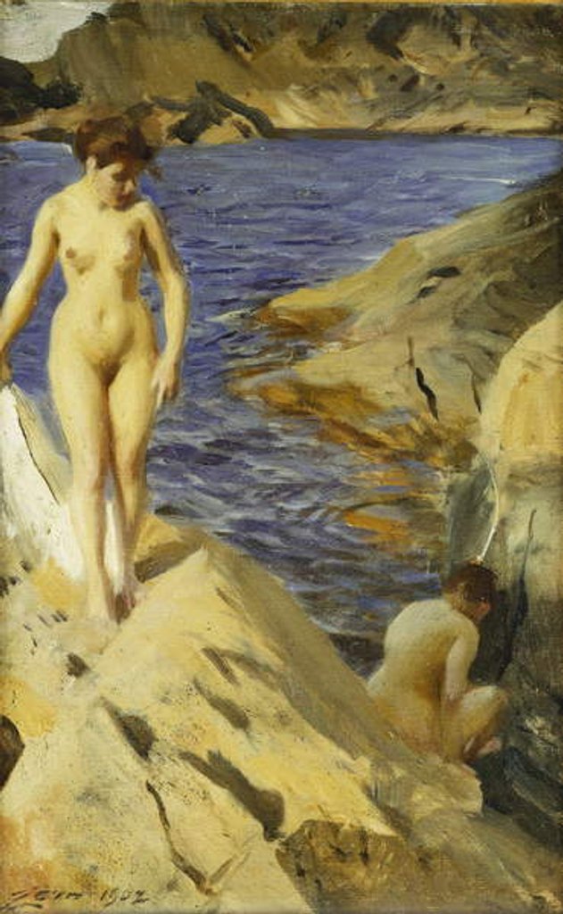 Detail of Nudes by Anders Leonard Zorn