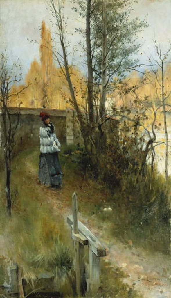 Detail of Autumn), 1884 by Carl Larsson