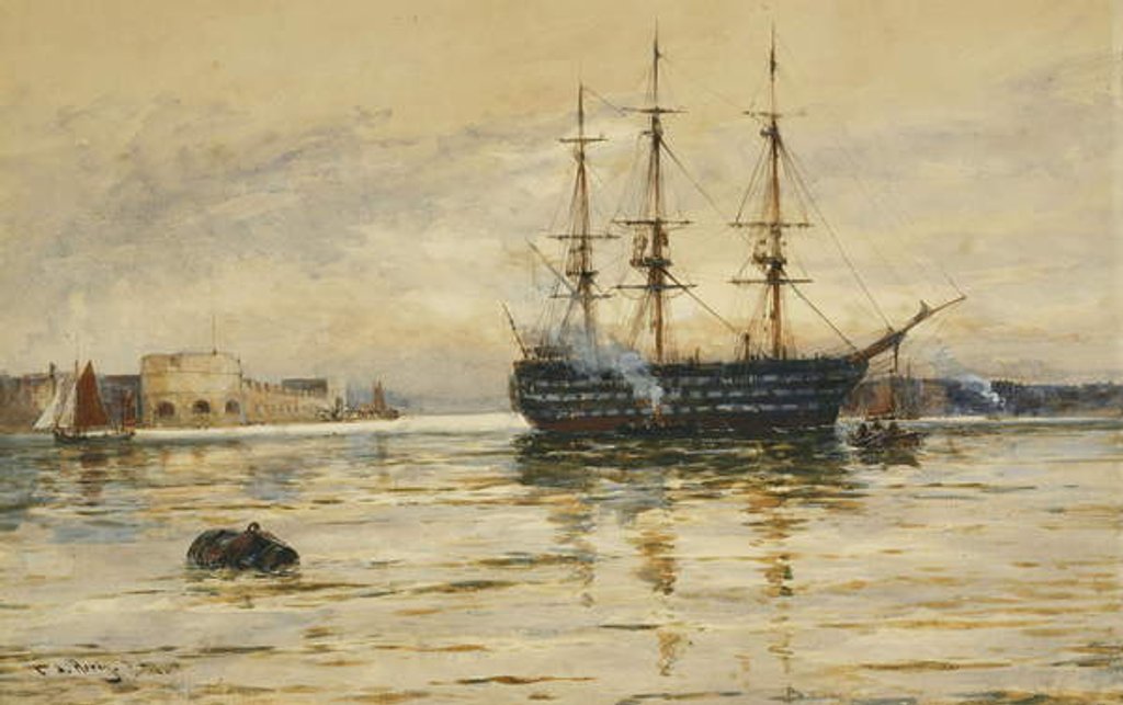 Detail of Portsmouth by Thomas Bush Hardy