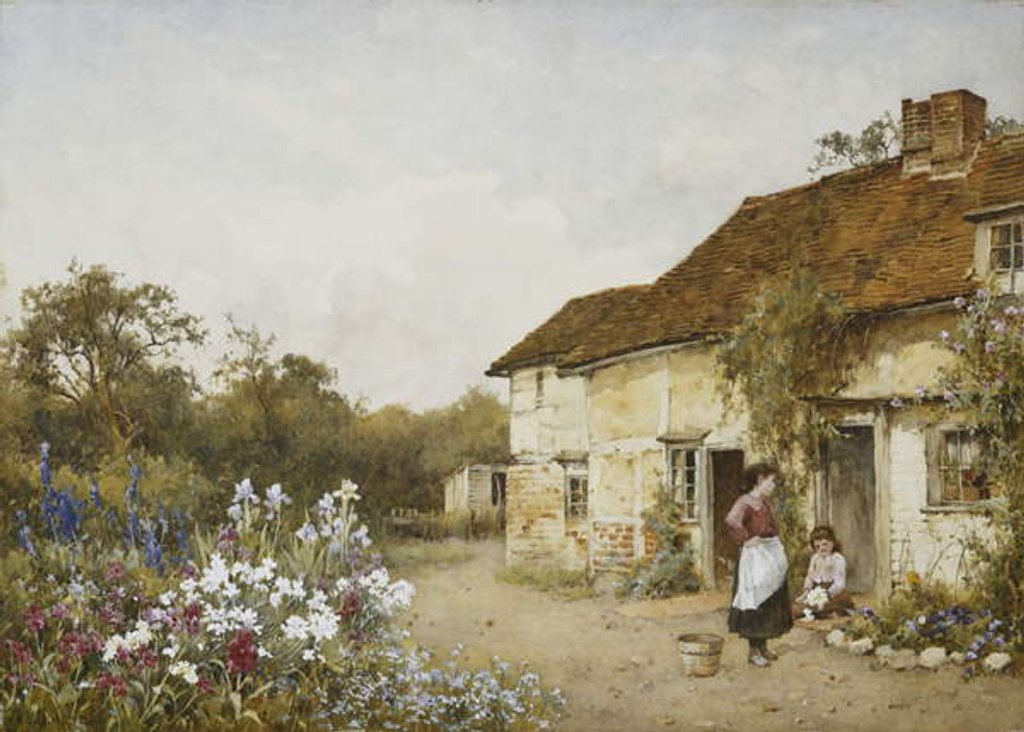 Detail of At George Green, near Windsor by Benjamin D. Sigmund