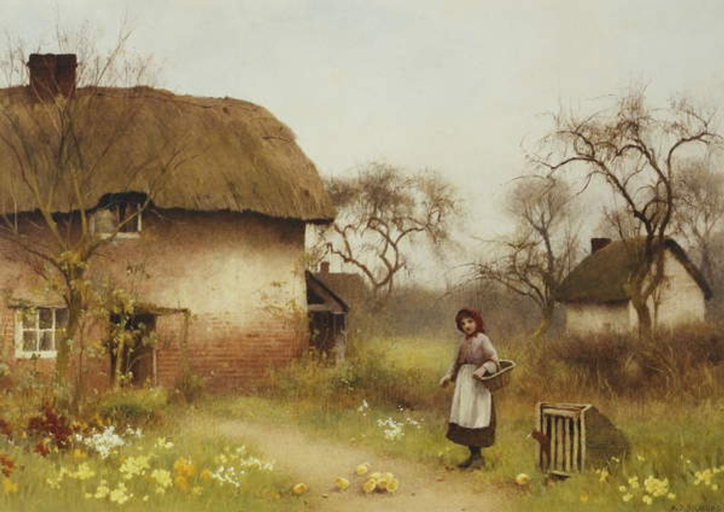 Detail of Feeding Time by Benjamin D. Sigmund