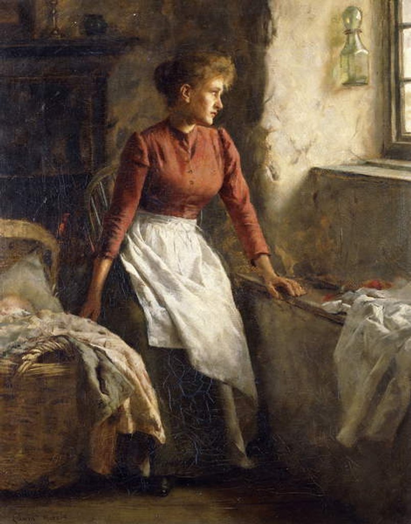 Detail of Faraway Thoughts by Edwin Harris