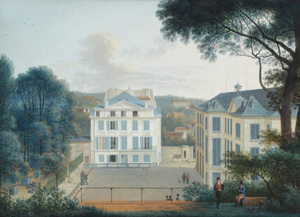 Detail of Maison de Buffon in the Jardin des Plantes, Paris by Joseph August Knip