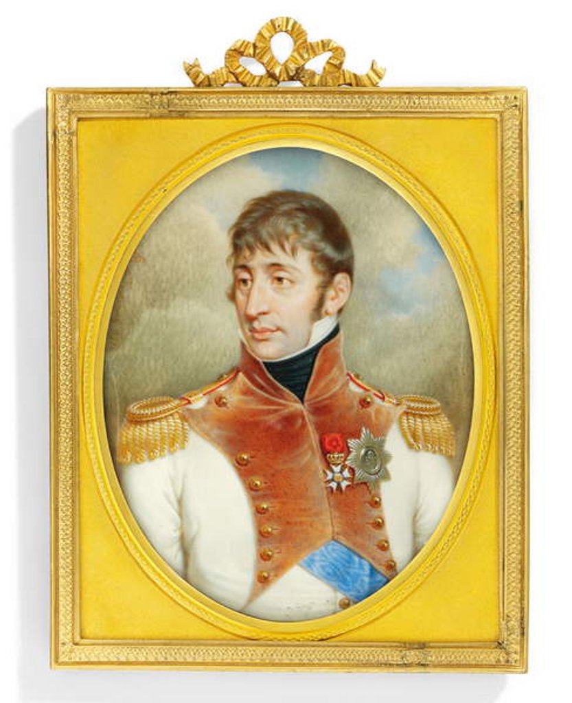 Detail of Louis Napoleon Bonaparte, 1852 by Louis-Henri de Fontenay