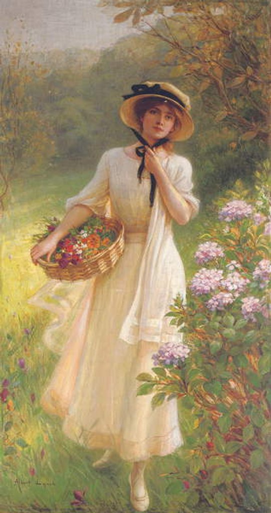 Detail of Springtime by Albert Lynch