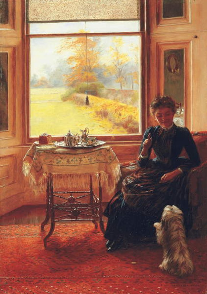 Detail of For a Good Boy, 1880 by Mary Hayllar