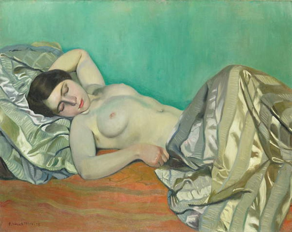 Detail of Torse of a reclining woman, 1913 by Felix Edouard Vallotton