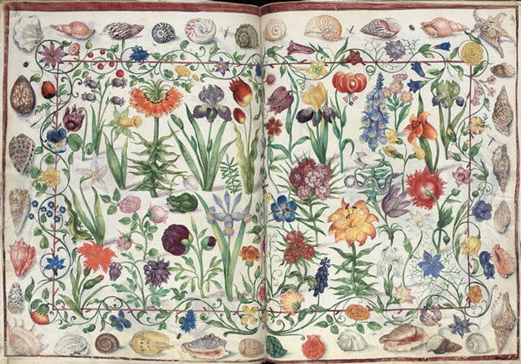 Detail of Pages from the Album Amicorum of Philipp Hainhofer, 1596-1633 by School European
