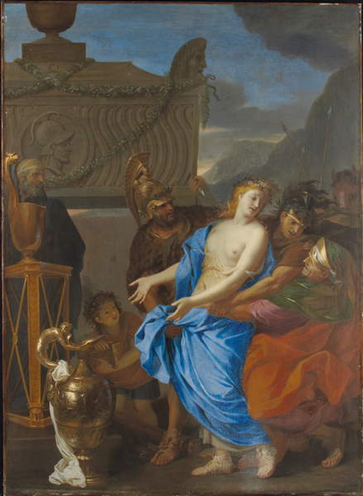 Detail of The Sacrifice of Polyxena, 1647 by Charles Le Brun