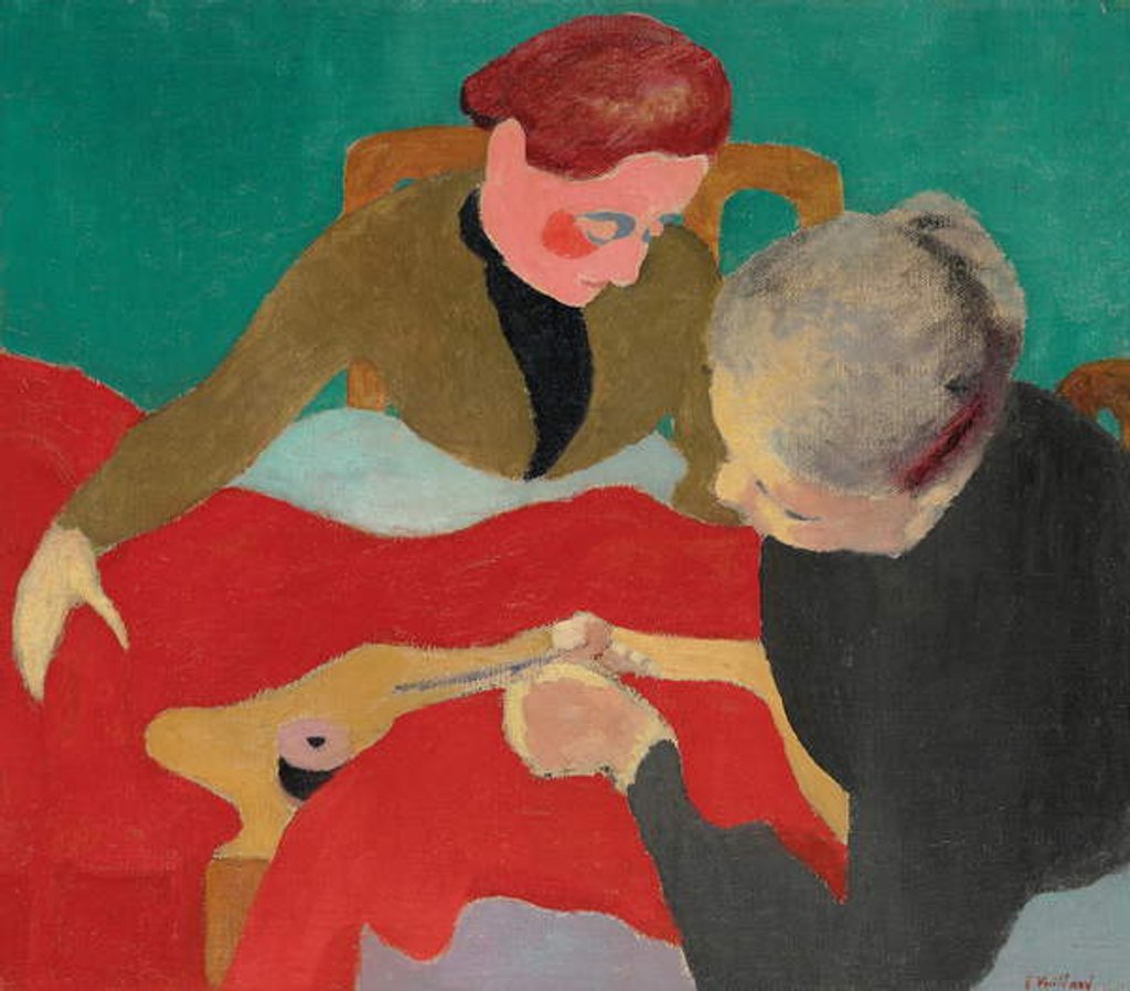 Detail of The Dressmakers, 1890 by Edouard Vuillard