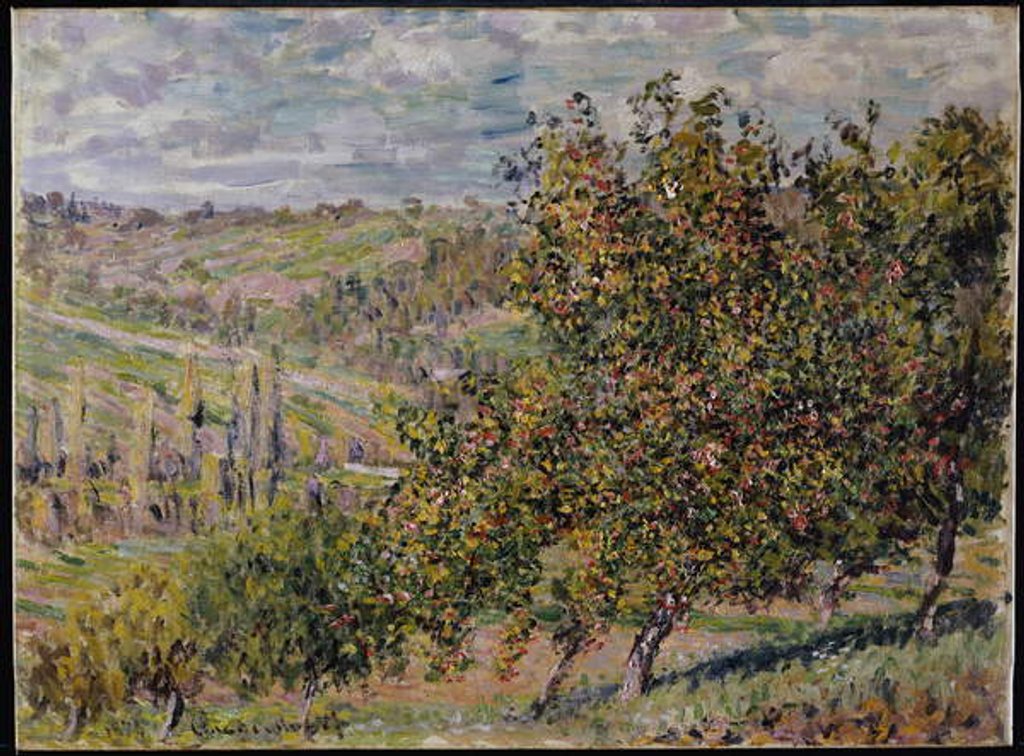 Detail of Apple Blossom, 1878 by Claude Monet