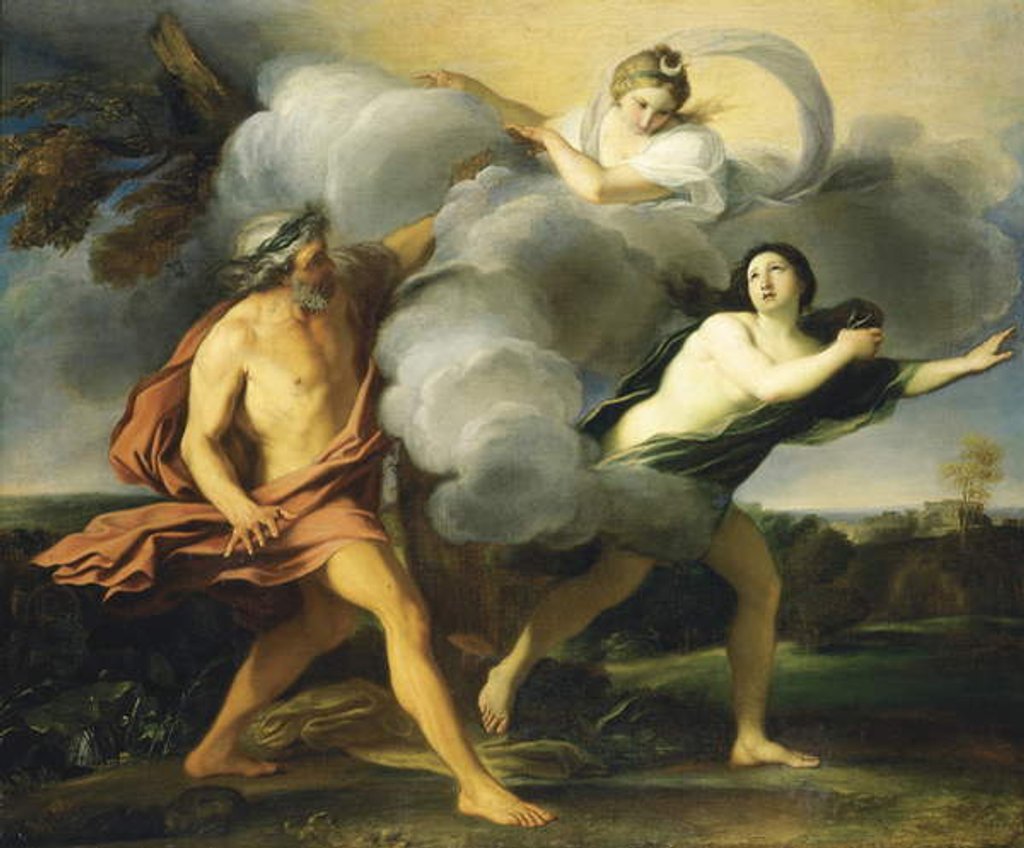 Detail of Alpheus and Arethusa by Carlo Maratta or Maratti