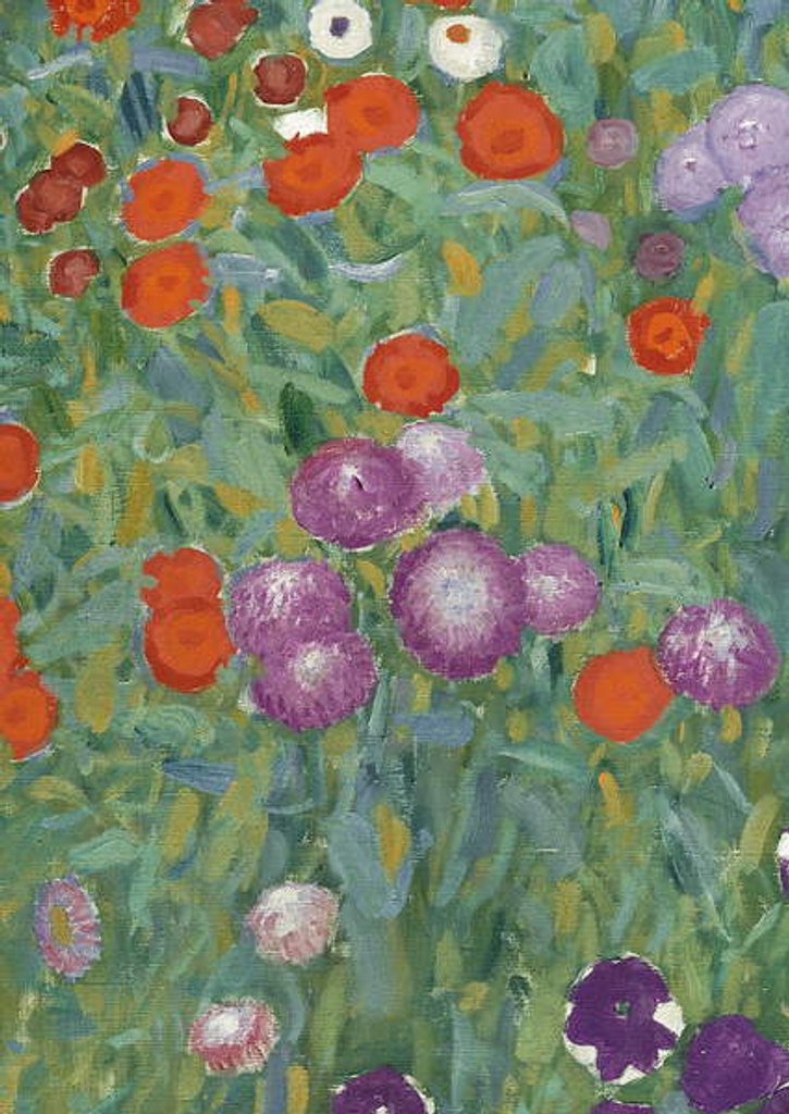 Detail of Flower Garden, 1905-07 by Gustav Klimt