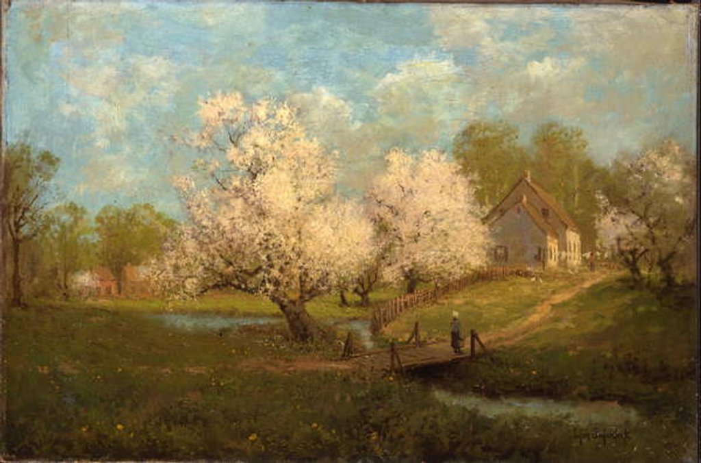 Detail of Spring Blossoms by Julian Onderdonk