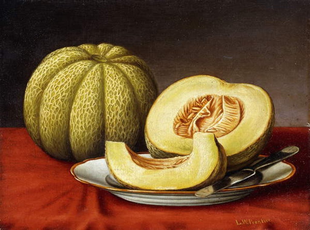 Detail of Cantaloupe, by Levi Wells Prentice