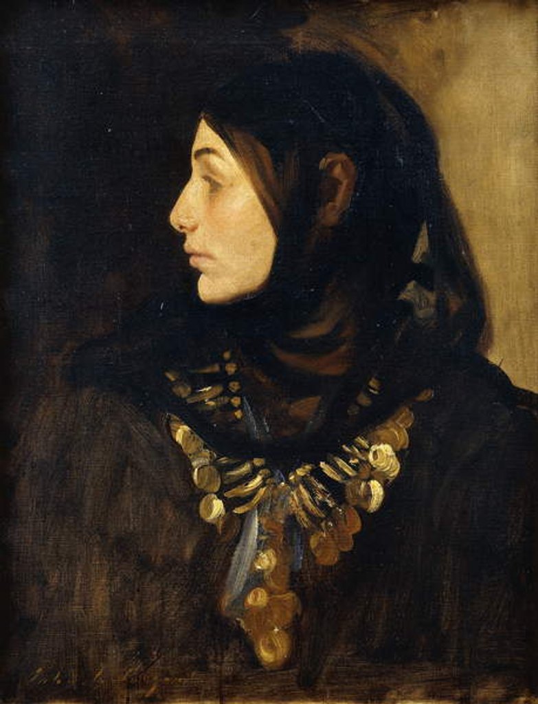 Detail of A Fellah Woman by John Singer Sargent