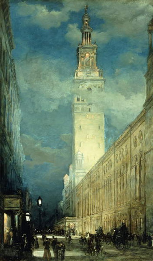 Detail of Madison Square Garden, 1898-1900 by James David Smillie