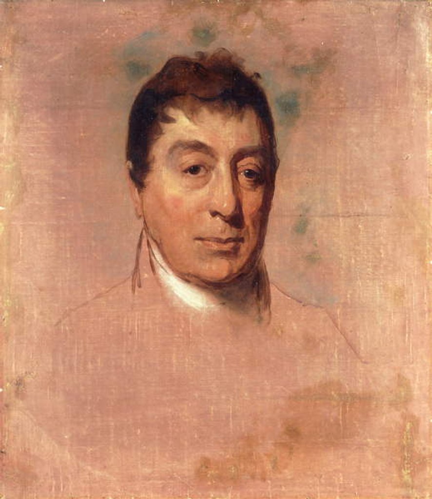 Detail of A Life Study of the Marquis de Lafayette, 1824-1825 by Thomas Sully