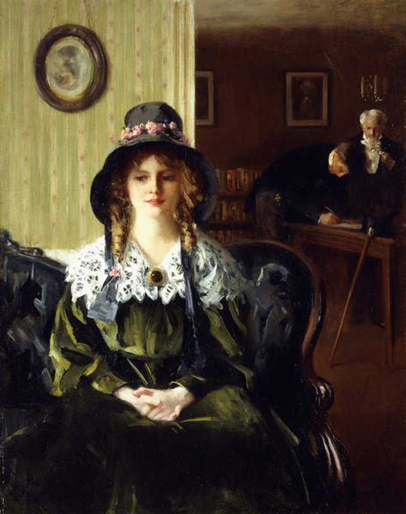 Detail of The Marriage Contract by Francis Day