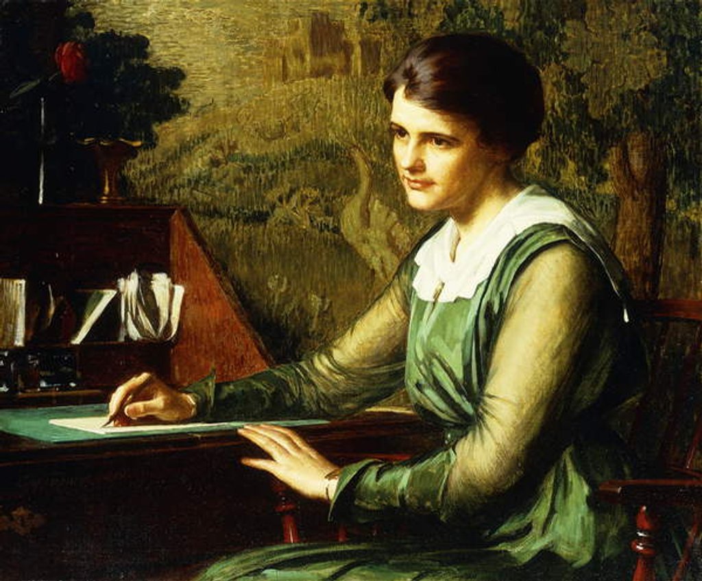 Detail of Turning a Phrase, 1916 by Charles Yardley Turner