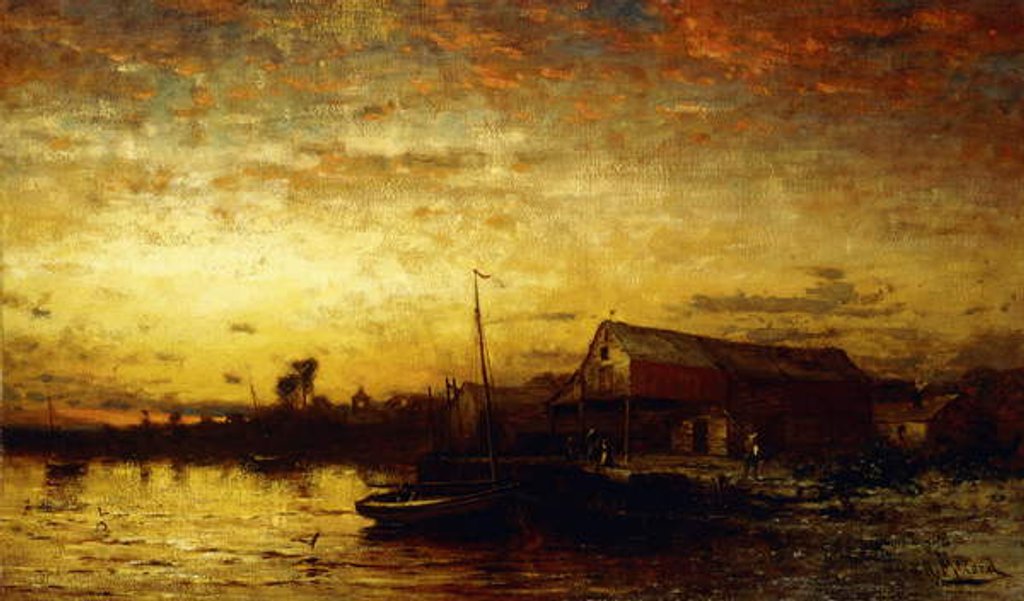 Detail of The Fisherman's Return by George Herbert McCord