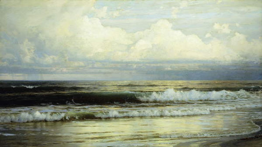 Detail of Sunlit Clouds and Sea, 1897 by William Trost Richards