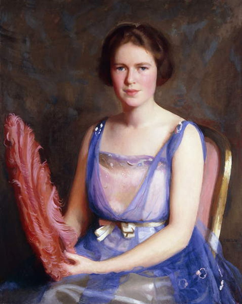 Detail of Sabina by William McGregor Paxton