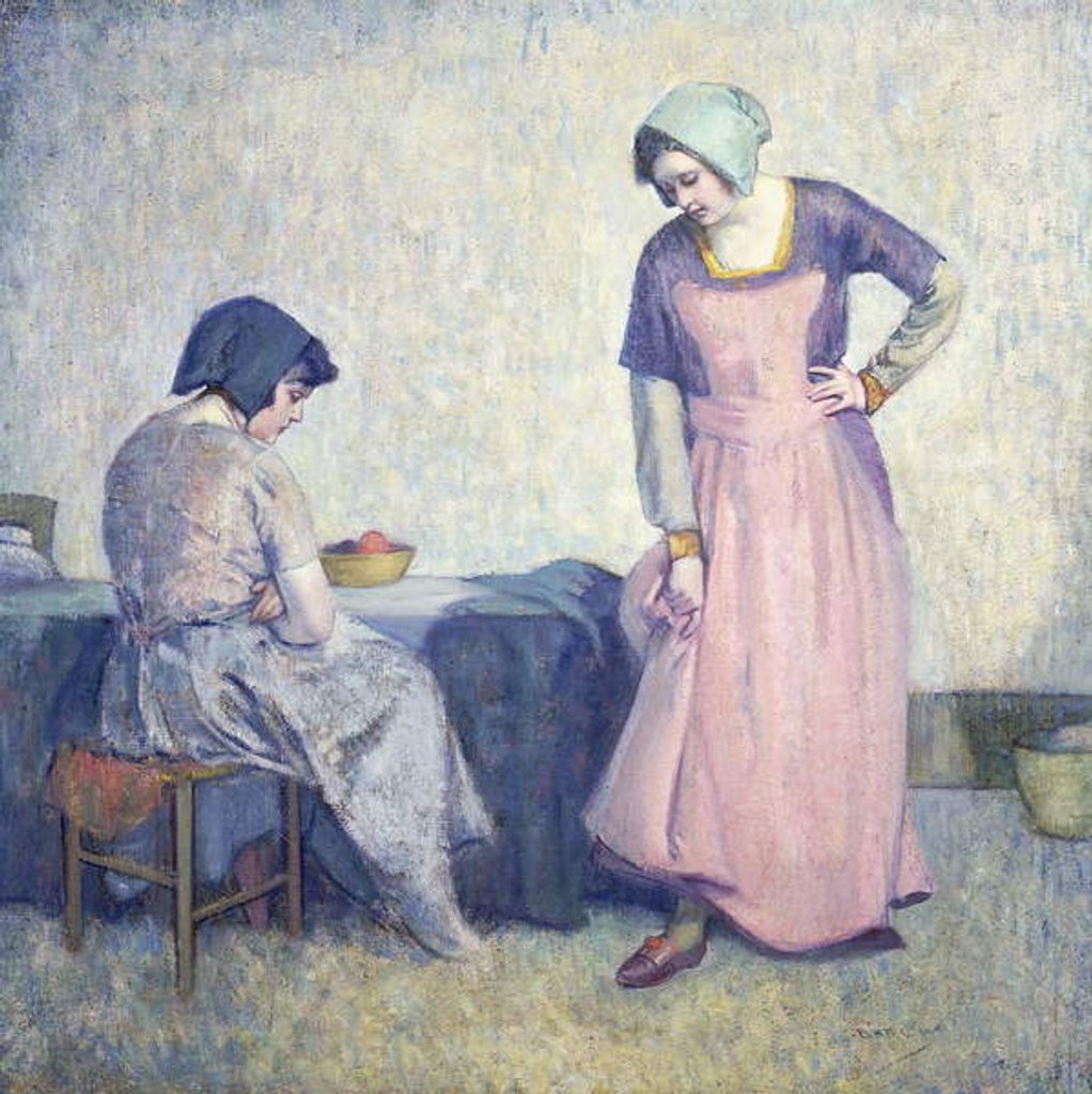 Detail of New Shoes by Myron G. Barlow