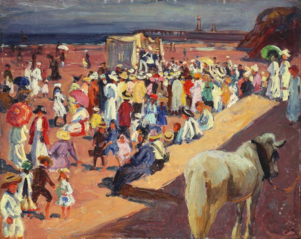 Detail of Broadstairs Beach, 1906 by William Samuel Horton