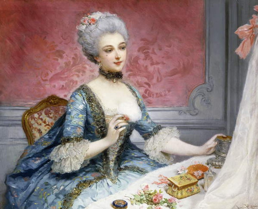 Detail of La Toilette by Lucius Rossi