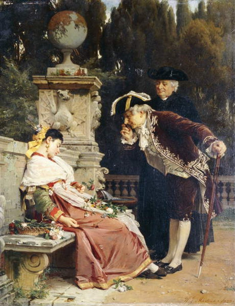 Detail of The Sleeping Beauty; La Bella Addormentata by Willem Johannes Martens