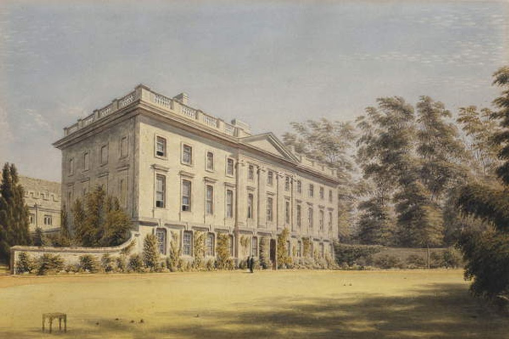 Detail of Corpus Christi College, Oxford, by William (1789-1862) Turner