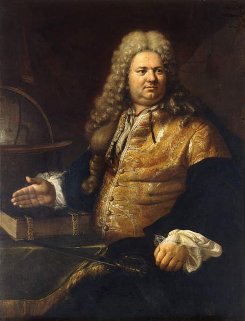 Detail of Portrait of a Gentleman, said to be the actor James Quin, in the Title Role of Addison's Cato by Bartolomeo Nazzari