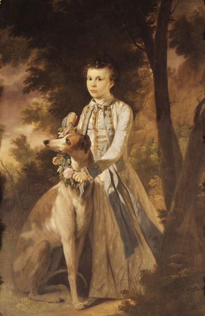 Detail of Portrait of John Graham, as a Boy by Tilly Kettle
