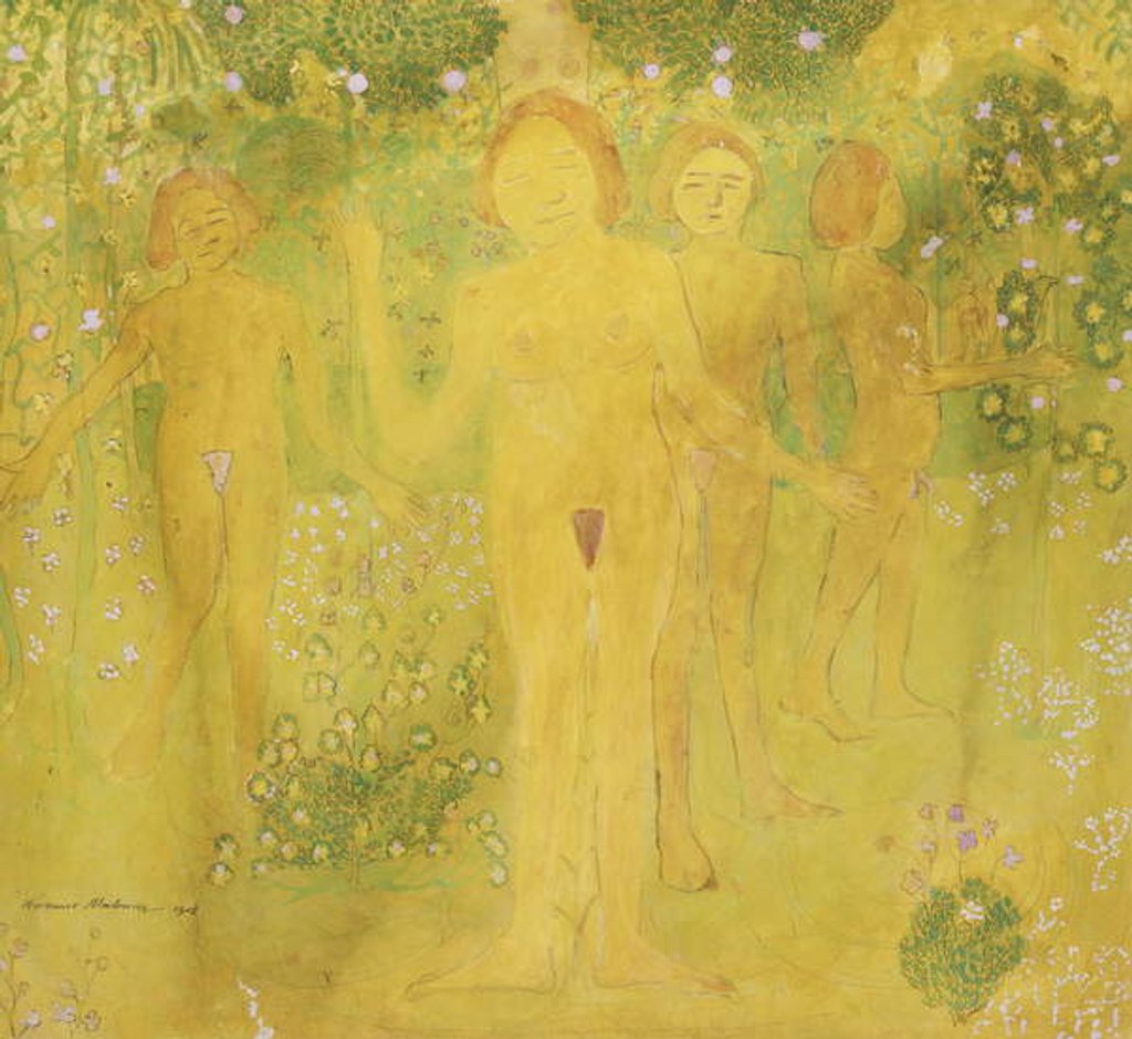 Detail of The Secret of Temptation, 1908 by Kazimir Severinovich Malevich