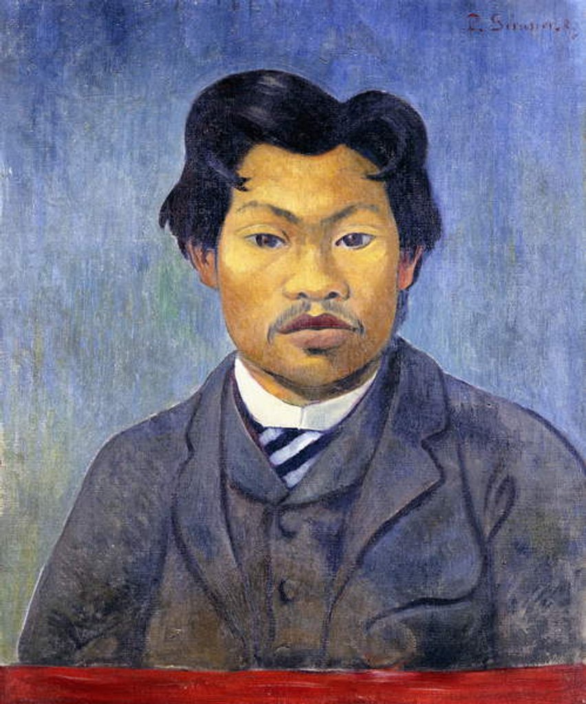 Detail of Portrait of Mai Chaipp; Portrait de Mai Chaipp, 1889 by Paul Serusier
