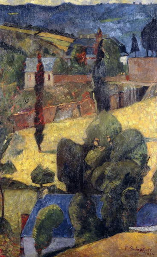 Detail of Landscape; Paysage, 1906 by Paul Serusier