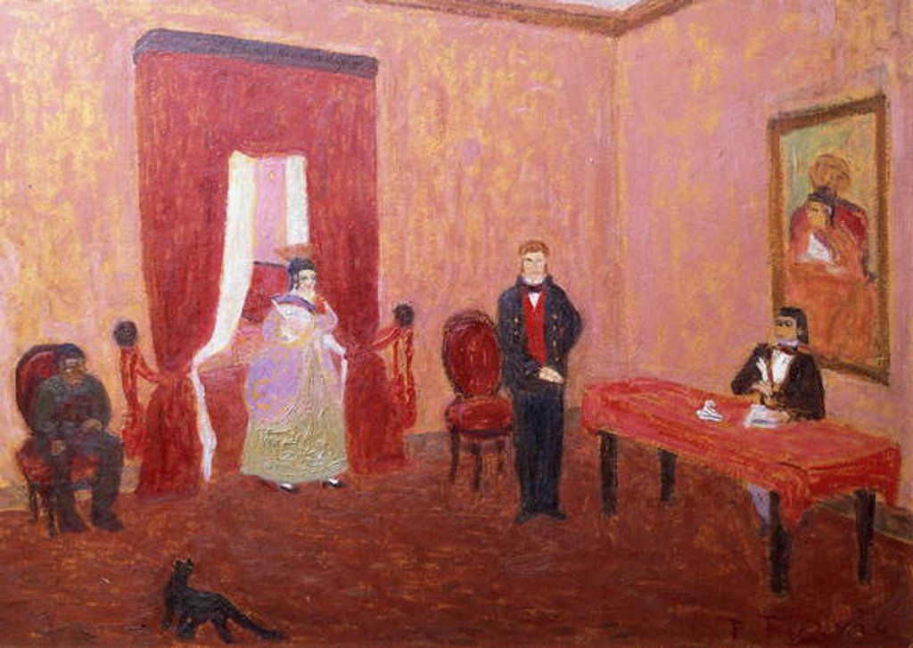 Detail of Manuelita Rosas by Pedro Figari