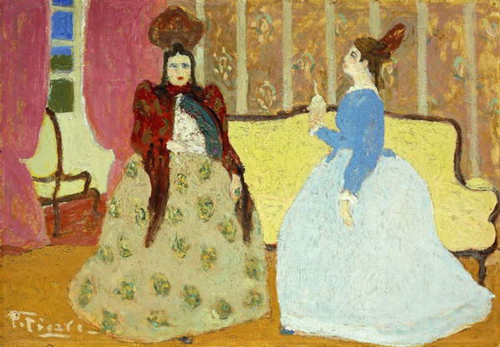 Detail of Tea; El Mate, 1926 by Pedro Figari