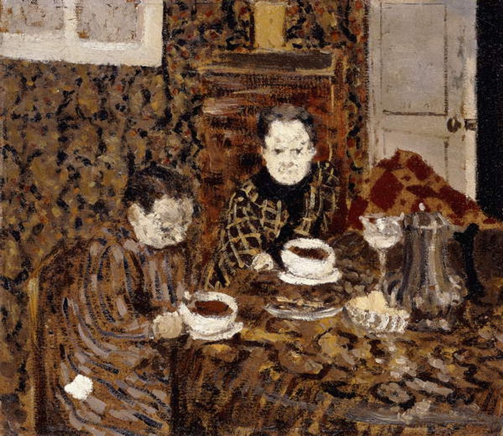 Detail of Chocolate; Le Chocolat, 1892 by Edouard Vuillard
