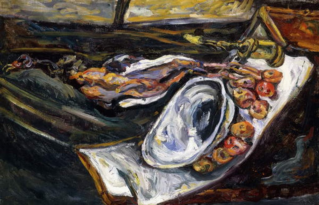 Detail of Still Life with Pheasant; Nature Morte au Faisan, 1918 by Chaim Soutine