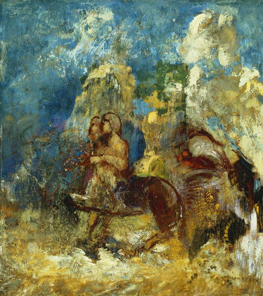 Detail of The Centaur by Odilon Redon