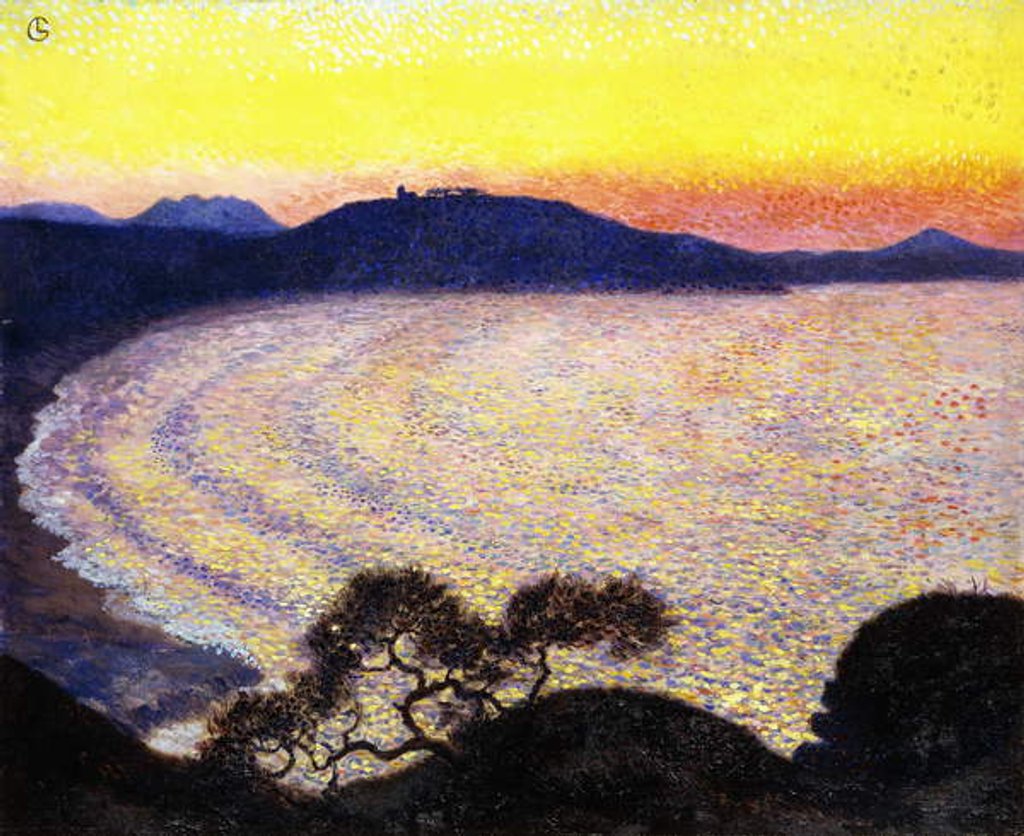 Detail of The Bay; La Baie, 1895 by Georges Lacombe