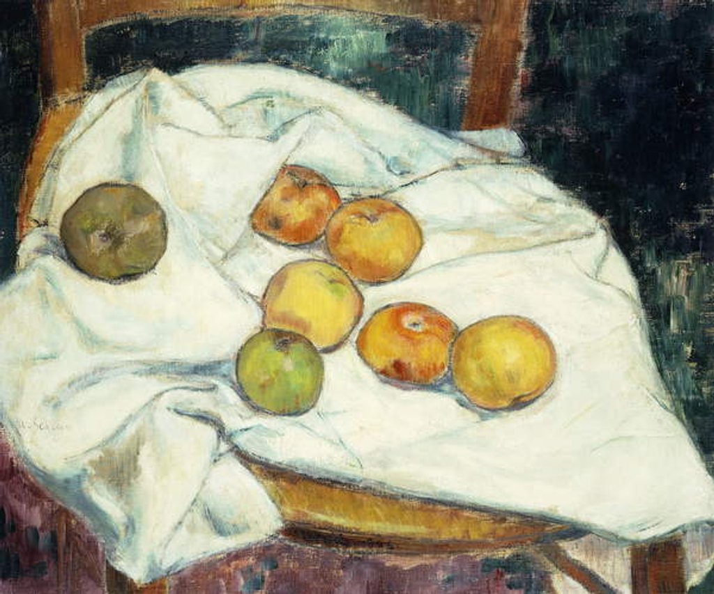 Detail of Still-life with Apples; Nature Mort au Pommes, 1896 by Armand Seguin
