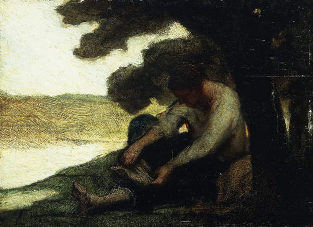 Detail of After the Swim; Apres le Bain, c.1846 by Honore Daumier