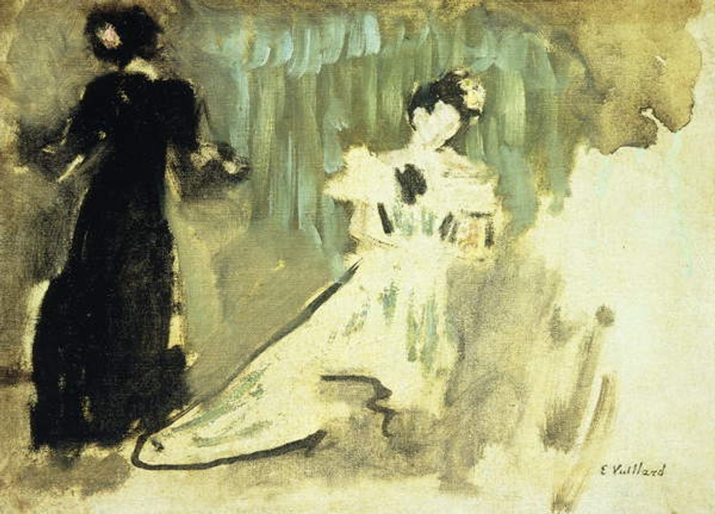 Detail of Two Women; Deux Femmes, c.1905 by Edouard Vuillard